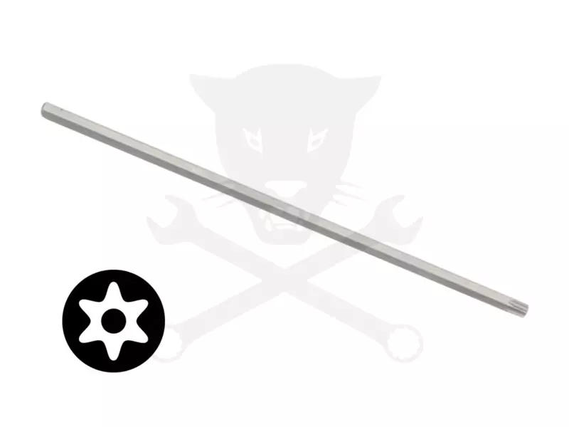 Bit torx 5/16" T50*200 mm hatágú lyukas