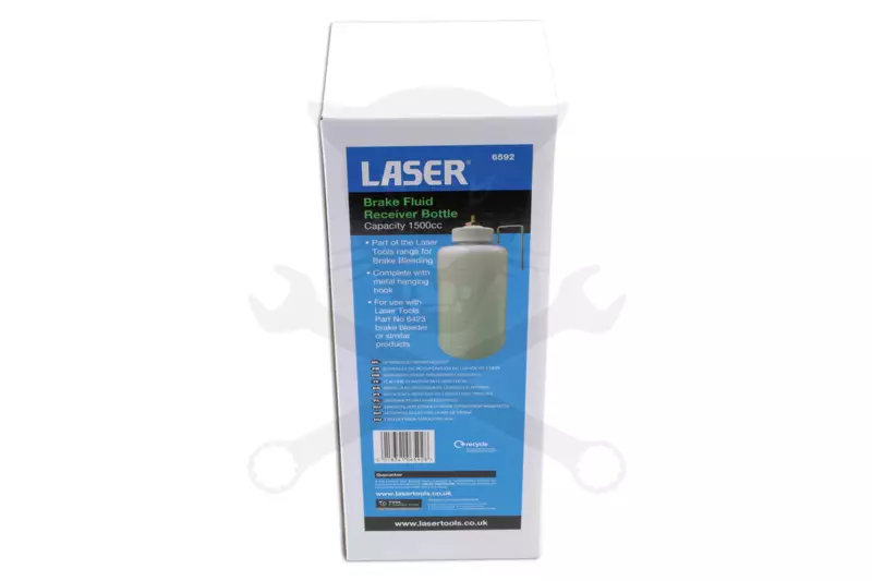 Fékfolyadékcserélő leeresztő tartály 1.5 literes - Laser