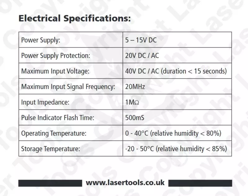 Próbalámpa LED-es - LOGIKAI - 5-15V DC