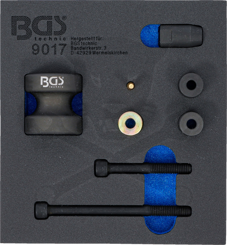 Injektorszerelő készlet benzines BMW N54-N63-N14-N18 -1/6 EVA tálcás - BGS