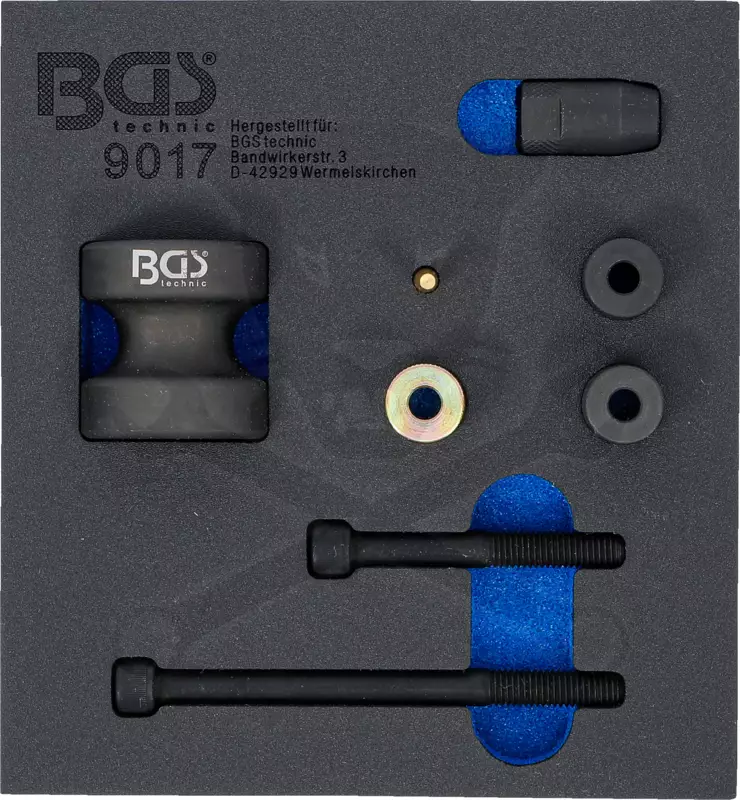 Injektorszerelő készlet benzines BMW N54-N63-N14-N18 -1/6 EVA tálcás - BGS