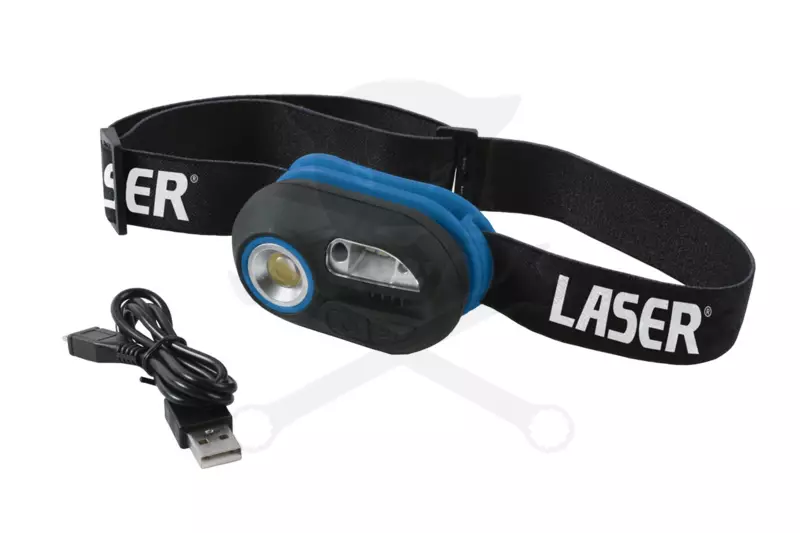 Szerelőlámpa - Fejlámpa LED 01 COB Multifunkc. 2:1 akkus USB +szenzor