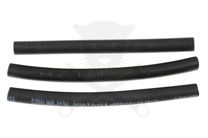 Üzemanyag gumicső készlet 3 db   7.5 x 14.5 x 3 mm hossz 200 mm - Laser