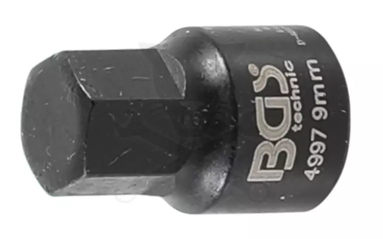 Féknyeregkulcs 6 lapú 1/4" extra rövid imbusz 9 x 20 mm Mercedes"M","R"