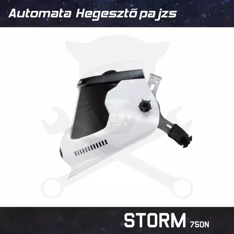 Hegesztőpajzs automata 43 x 98 mm 4 érzékelős oldalbetekintős