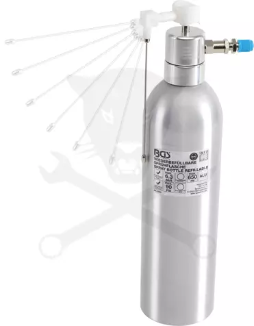 Féktisztító folyadékhoz levegővel utántölthető szóróflakon 650 ml - BGS