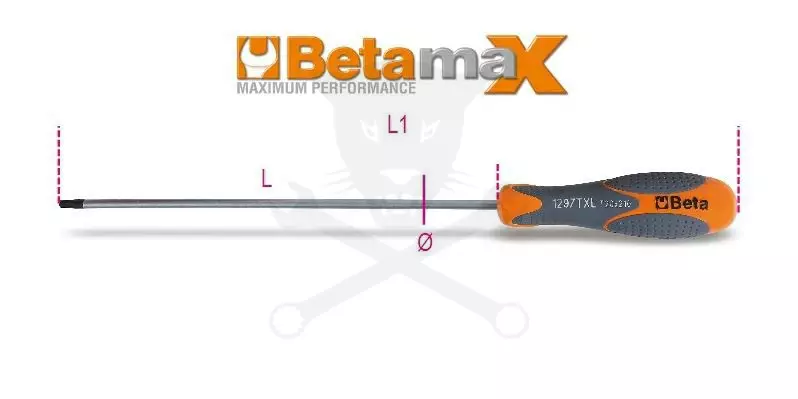 Csavarhúzó készlet Beta torx 12 db-os (1297TX/S12)