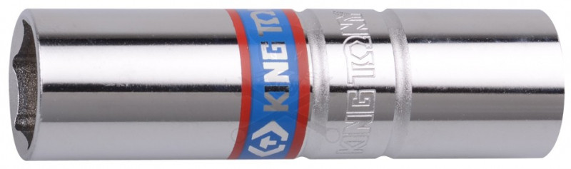 Gyertyakulcs 14 mm rövid 3/8" KingTony