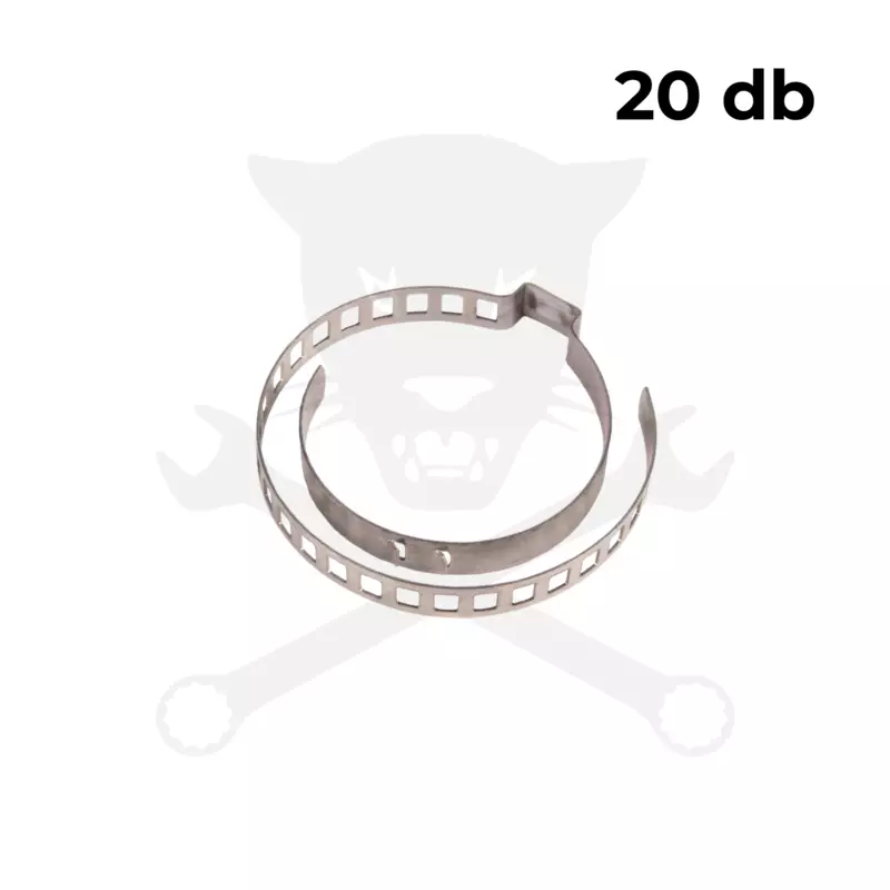 Féltengely gumiharang bilincs készlet 7 mm x 245 mm 20 db-os kiszerelés