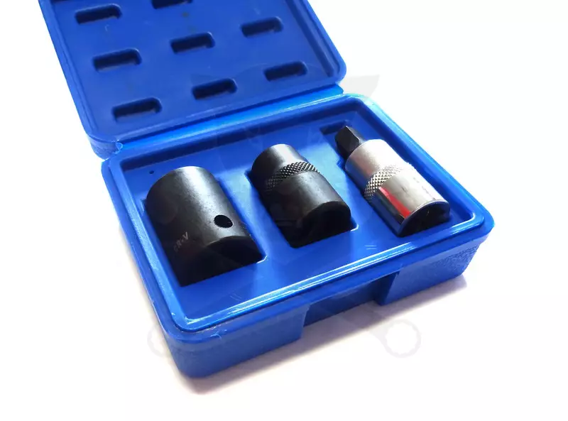 Fékjavító dugókulcs készlet 5 lapú - ötszögű 1/2" 3 db-os Ellient