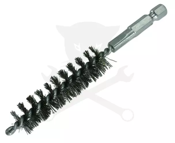 Csőkefe, fúrógépbe fogható 1/4"  D13 mm