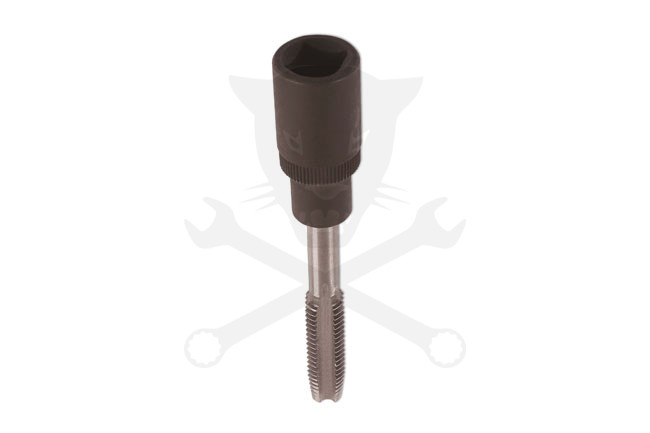 Adapter készlet menetfúrókhoz 8 db-os 4 lapú M1.5-M14 -mágneses- Laser
