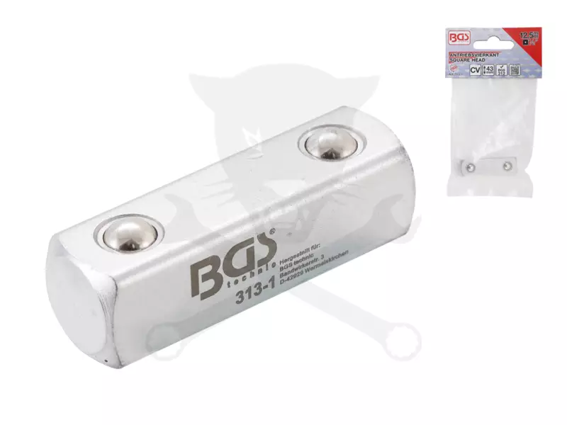 Racsnis hajtókarhoz négyszög, áttolós, kocka-nudli 1/2" 43 mm