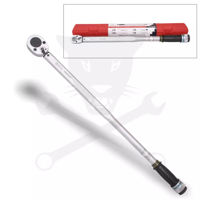 Nyomatékkulcs 100-500 Nm 3/4" - kalibrálva - Genius