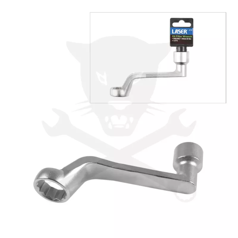 Váltóolaj-szűrő leszedő kulcs DSG/VAG 24 mm - hosszú