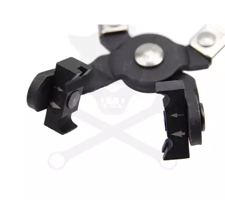 Bilincsfogó speciális CLIC és CLIC-R típusú bilincsekhez hajlított 190mm