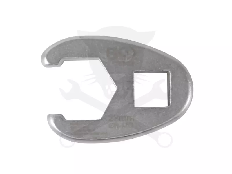 Villáskulcs adapter nyitott 1/2"-os 22 mm "Crowfoot"