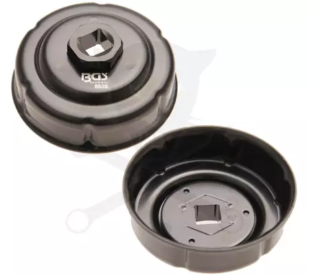 Olajszűrő leszedő kupak 076 mm x 06 borda /barázda/ profil BGS