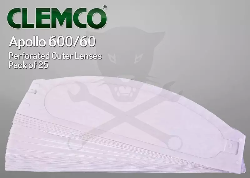 Homokfúvó géphez védősisak Apollo 600 tartozék 25 db-os kopófólia Clemco