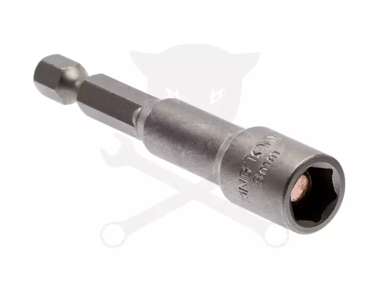 Csavarbehajtó hatlap csavarra, bit befogással 8 mm - KingTony