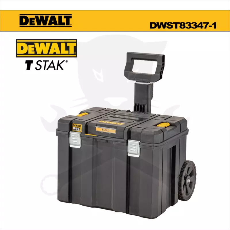 Szerszámos láda, guruló - TSTAK - IP54 vízálló - DeWalt