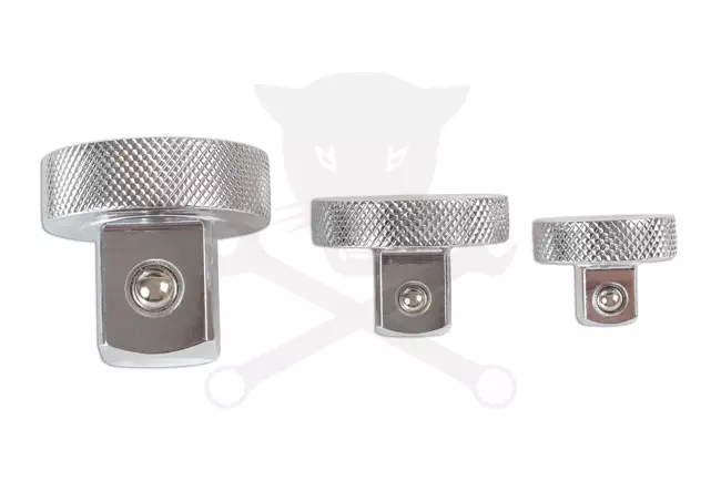 Crowa átalakító adapter készlet bővítő 1/4"-3/8"-1/2"-3/4" mágneses 3 db