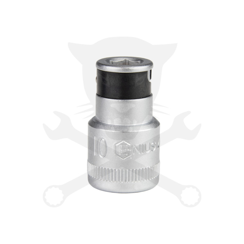 Bit tartó adapter 1/2"- 10 mm-es bithez Genius