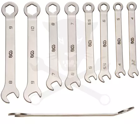 Csillag-villáskulcs készlet mini 3.2-4-5-5.5-6-7-8-9-10 mm 8 db-os - BGS