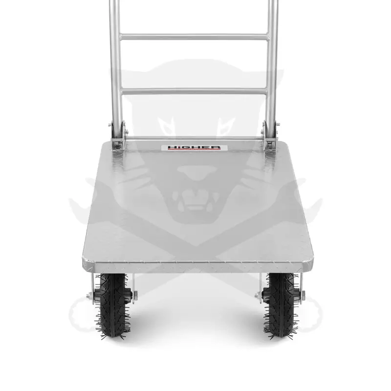 Kézikocsi 500 kg terhelhetőség -összecsukható- Nagy kerekű -HEAVY DUTY