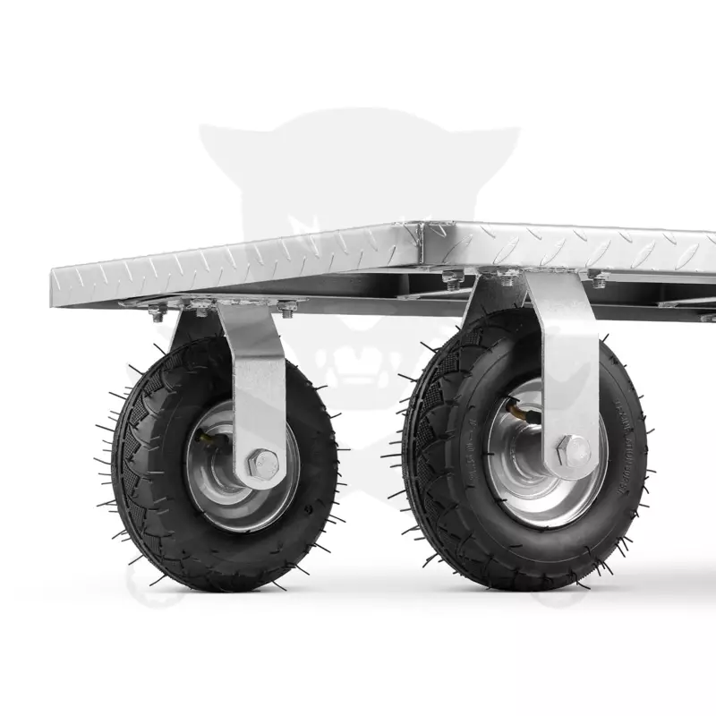 Kézikocsi 500 kg terhelhetőség -összecsukható- Nagy kerekű -HEAVY DUTY