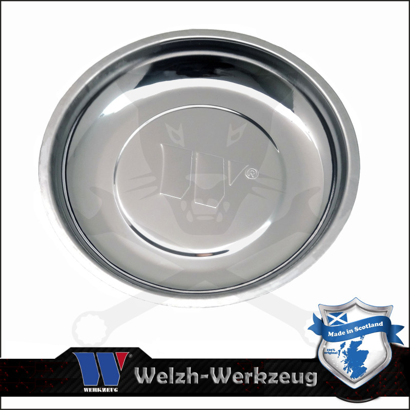 Mágneses tálca kerek 150 mm Welzh