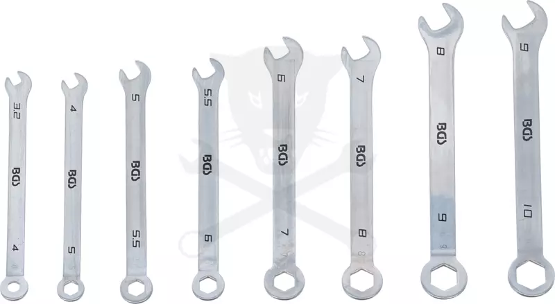 Csillag-villáskulcs készlet mini 3.2-4-5-5.5-6-7-8-9-10 mm 8 db-os - BGS