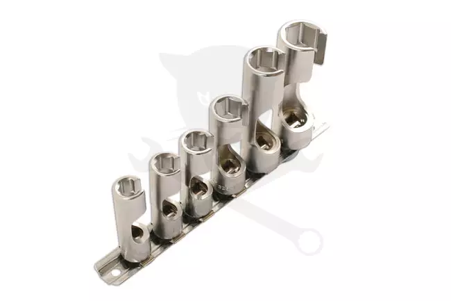 Dugókulcs - crowafej készlet 3/8" speciális végig nyitott 10-19 mm LASER