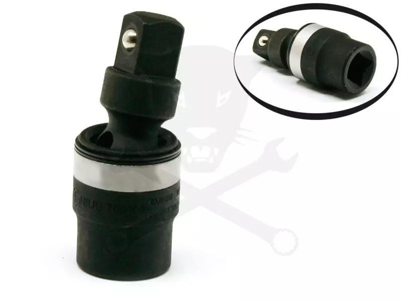 Légkulcs adapter csuklós 1/2"