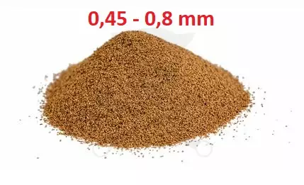 Szóróanyag Dióhéj szemcse örlemény 0,45-0,80 mm -Nutshell Granules-25 kg