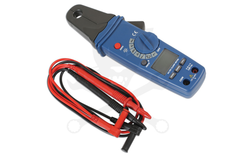 Multiméter, lakatfogós AC/DC precíz-autós 4A/80A-CATIII 600V-Hibrid