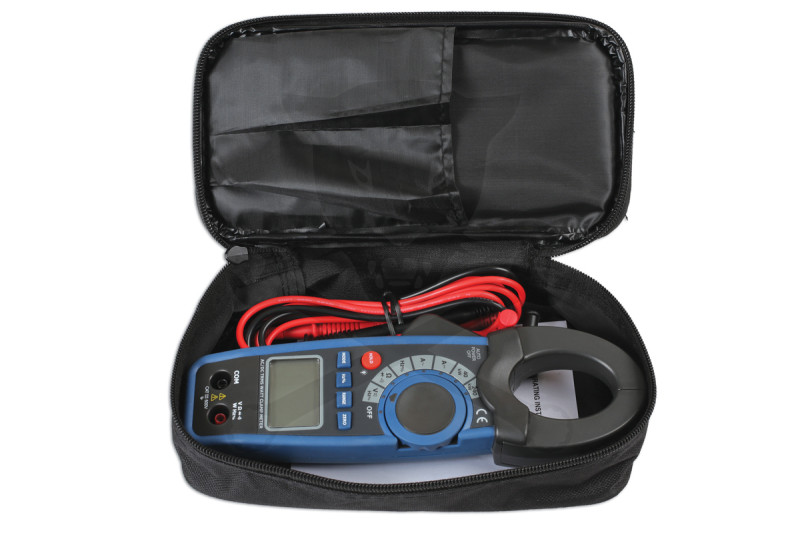 Multiméter, lakatfogós AC/DC precíz-autós 1000A-CATIII - 600V-Hibrid