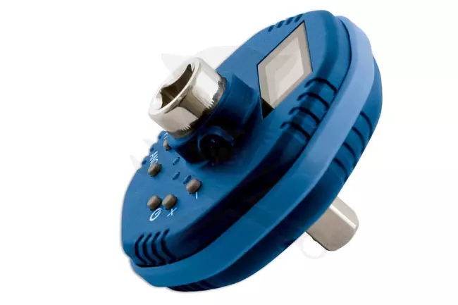 Nyomaték- és szögmérő adapter, digitális 1/2" 40-200 Nm - Laser