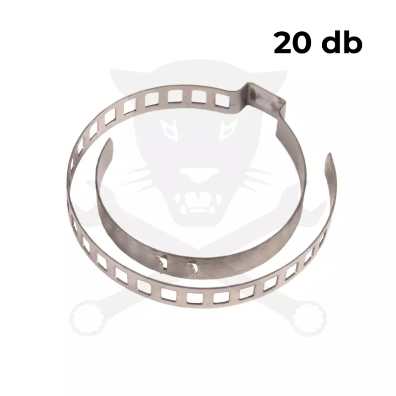 Féltengely gumiharang bilincs készlet 7 mm x 405 mm 20 db-os kiszerelés