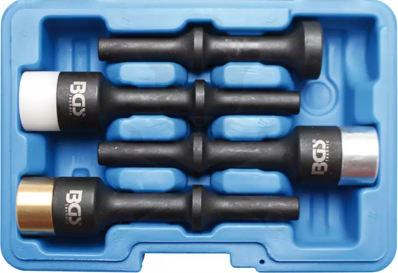 Vibro kalapácshoz puha-lágy fejű 3+1 db-os vibro-adapter készlet