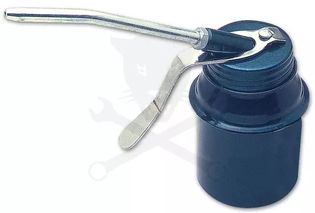 Olajzó kanna, fém 125 ml - fix csővel - Laser