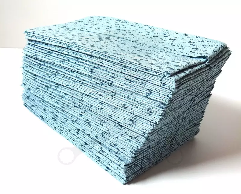Törlőkendő - Tyúklábmintás Plytex 26,5x42 cm 50 lap/cs