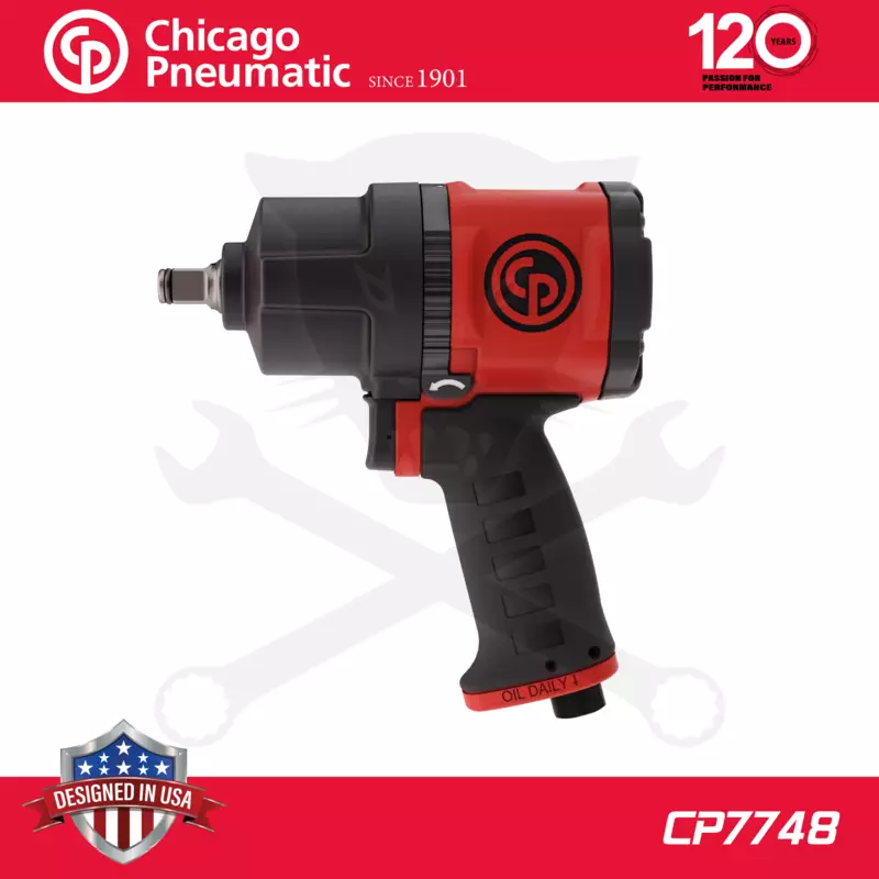 Légkulcs 1/2" 1300 Nm Lazítás - 786 Nm Meghúzás - Chicago