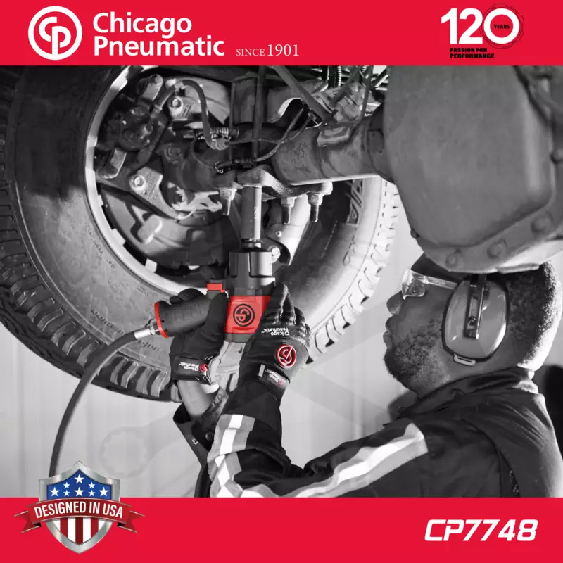 Légkulcs 1/2" 1300 Nm Lazítás - 786 Nm Meghúzás - Chicago