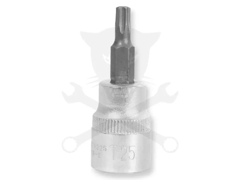Rátűzőkulcs - crowa+bit 3/8" torx T27