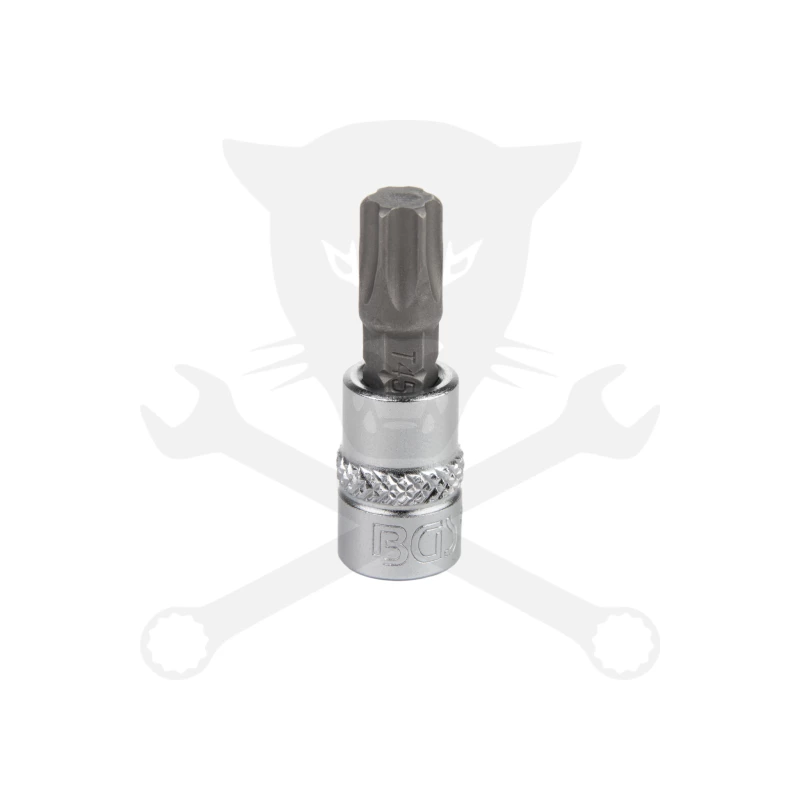 Rátűzőkulcs - crowa+bit 1/4" torx T45
