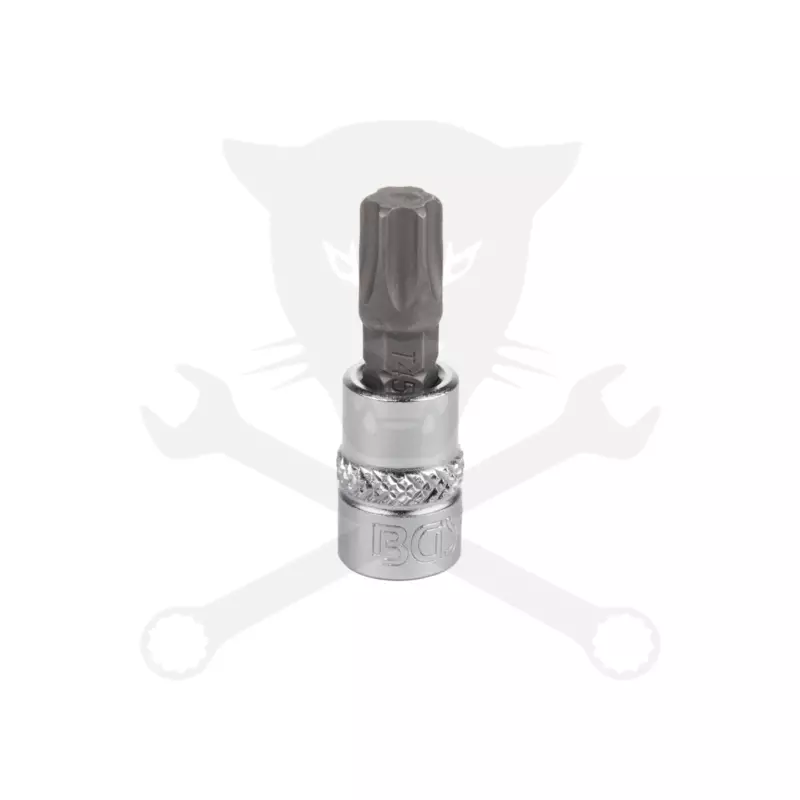 Rátűzőkulcs - crowa+bit 1/4" torx T45
