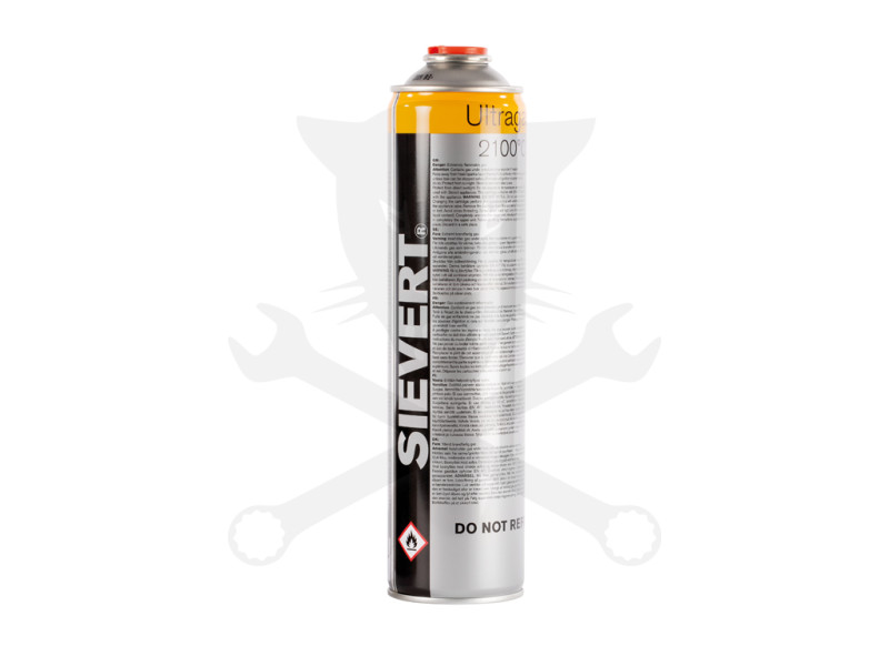 Forrasztó Ultragas gáz EU nagynyomású gázpalack 380 ml - Sievert