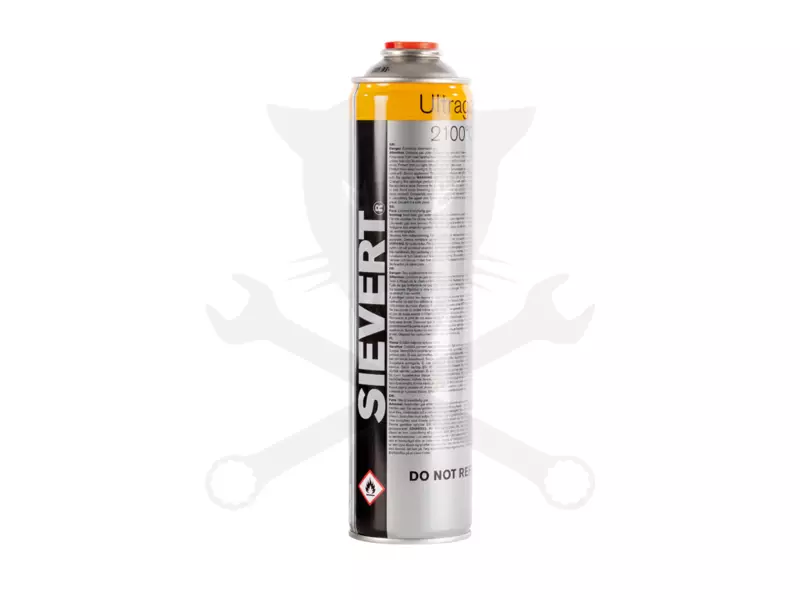 Forrasztó Ultragas gáz EU nagynyomású gázpalack 380 ml - Sievert