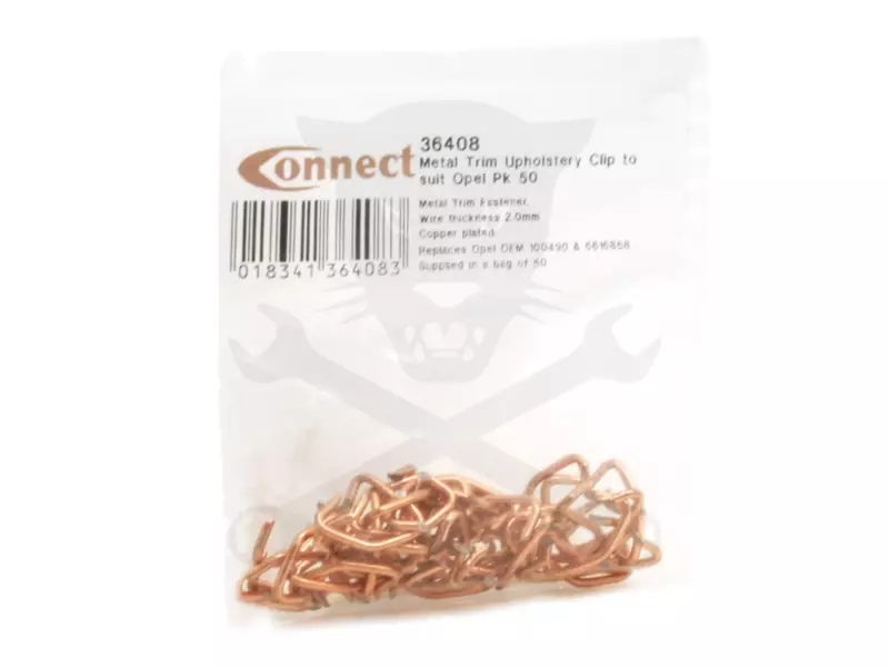 Fém kárpit-kapocs készlet 50 db kapocs 2.0 mm-es - Opel